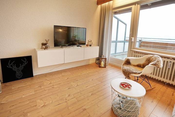 Ferienwohnung für 2 Personen, mit Balkon und Terrasse sowie Seeblick am Großer Alpsee - 3