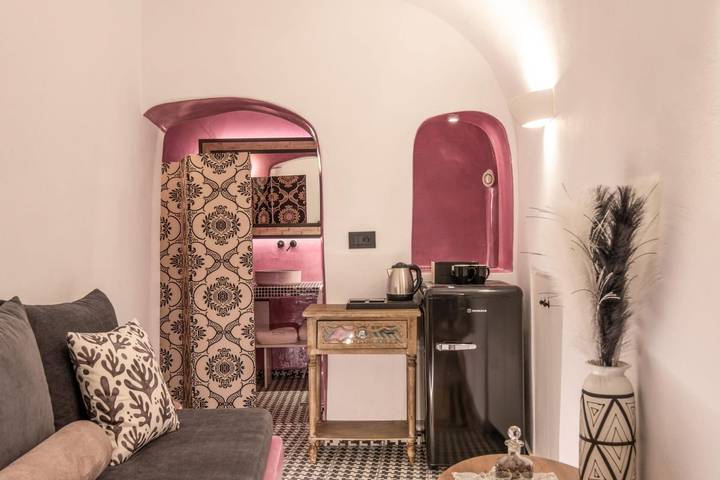 Casa de férias para 2 pessoas, com Varanda e Terraço em Oia