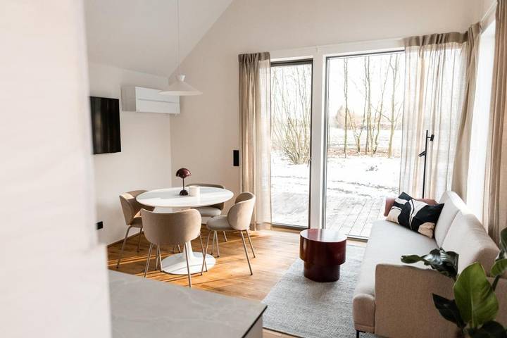 Ferienhaus für 2 Personen, mit Terrasse und Ausblick