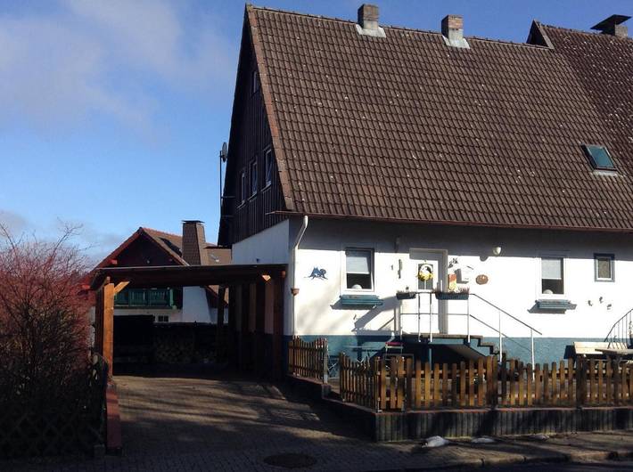 Ferienhaus für 6 Personen, mit Terrasse und Garten sowie Ausblick, mit Haustier in Schulenberg im Oberharz