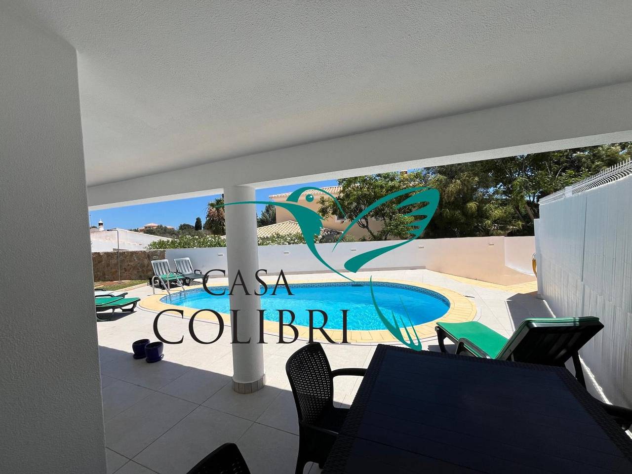 Villa with Private Heated Pool, Sauna, Wi-Fi, and Air Conditioning in Luz, Faro District