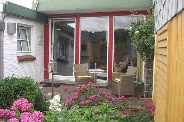 Ferienwohnung für 2 Personen, mit Balkon/Terrasse und Terrasse sowie Sauna in der Husumer Bucht - 2