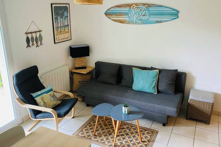 Appartement entier, Bel app. T2 4/5 pers 3 lits - av terrasse- piscine -proche océan -8Km d'Hossegor in Saint-Vincent-de-Tyrosse, Côte d’Argent
