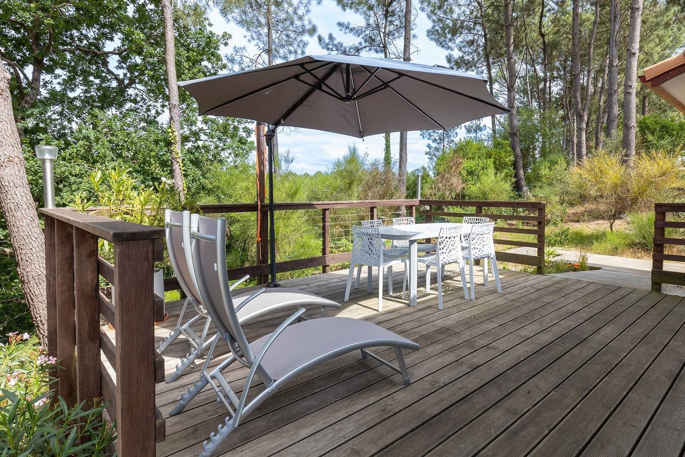 Villa mit atemberaubender Aussicht, Terrasse und Garten in Moliets-et-Maa, Côte d’Argent