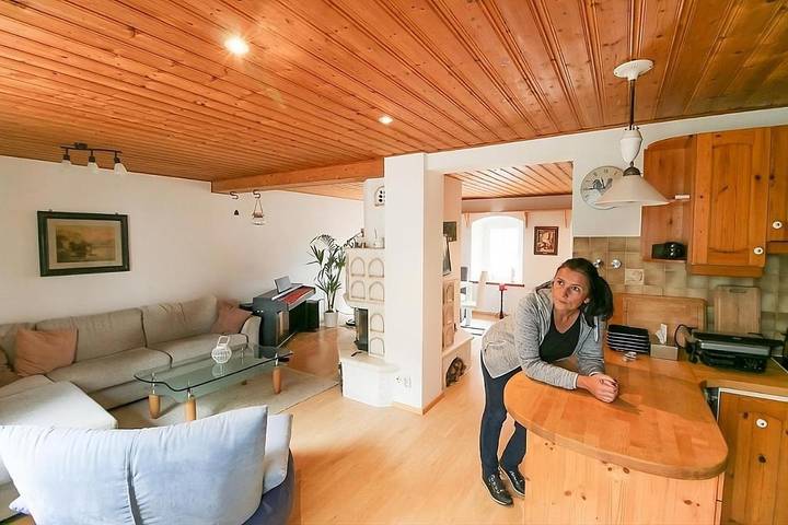 Ferienwohnung für 7 Personen, mit Balkon und Sauna, kinderfreundlich