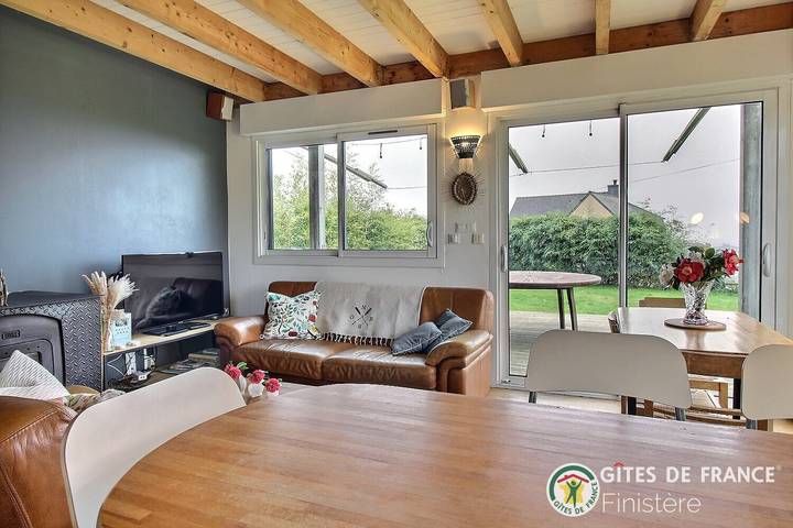 Gîte für 4 Personen, mit Terrasse und Whirlpool sowie Garten in Crozon - 4