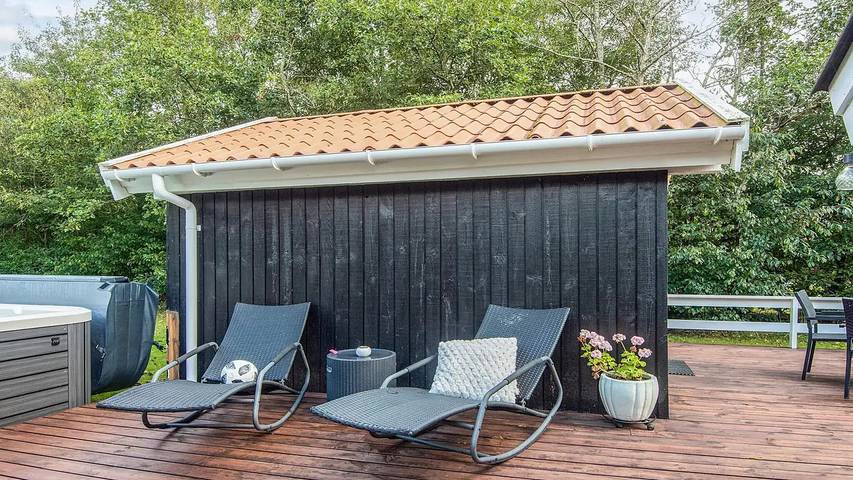 Ferienhaus für 8 Personen, mit Whirlpool und Terrasse sowie Sauna in Jegum - 3