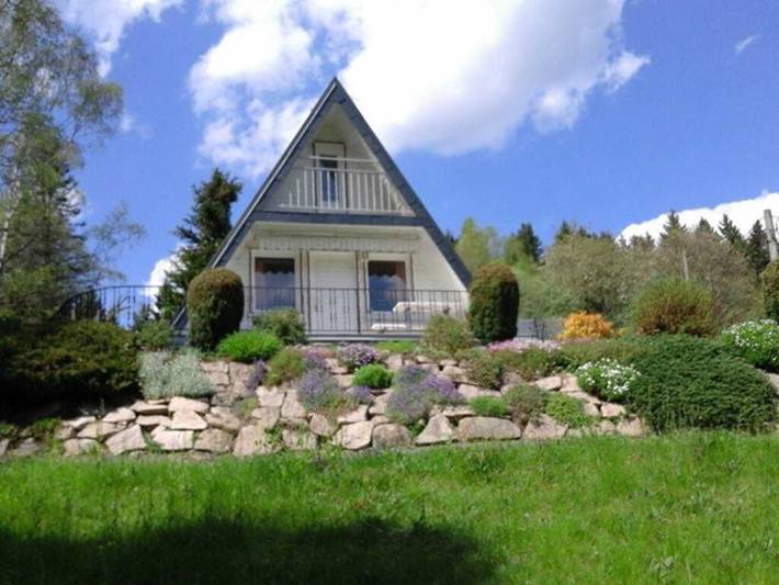 Chalet für 4 Personen, mit Garten und Ausblick in Sachsen - 2