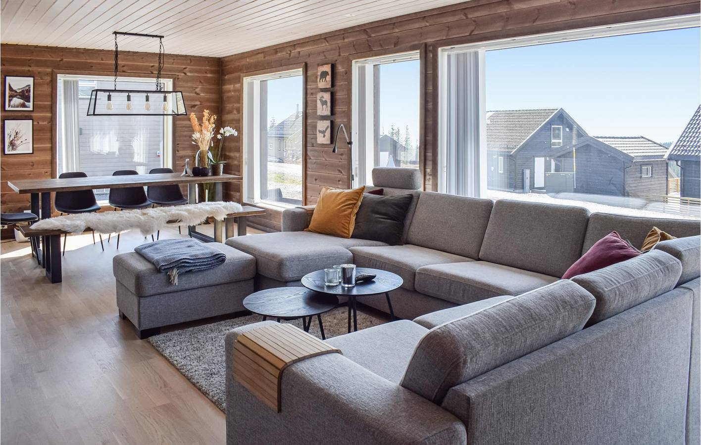 Ferienhaus für 8 Personen mit Garten in Sjusjoen, Ringsaker