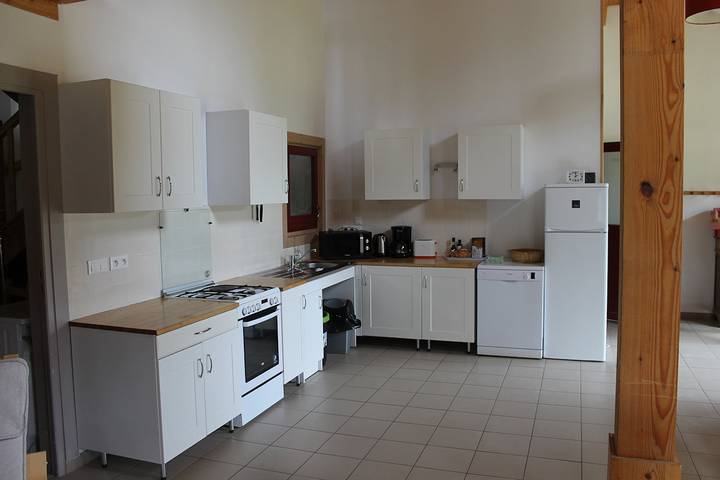 Gîte pour 10 personnes, avec jardin