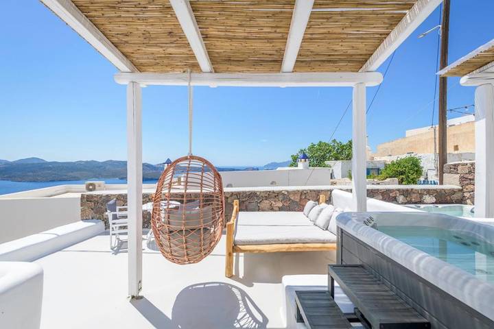 Location de vacances pour 2 personnes, avec terrasse et vue dans Klima - 2