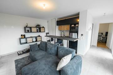 Gîte pour 2 personnes, avec balcon, adapté aux familles à Pessac