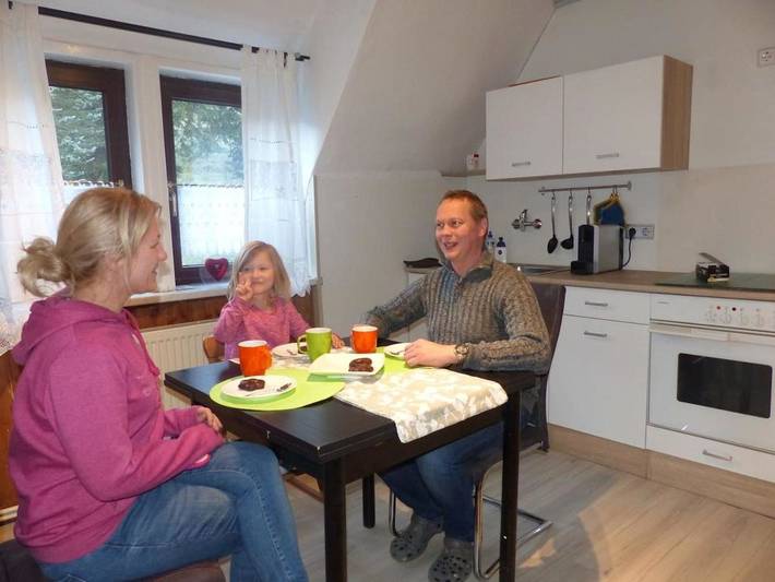 Ferienwohnung für 5 Personen, mit Ausblick und Terrasse in Frankenblick - 3