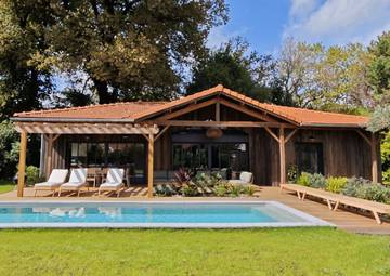 Cottage pour 6 personnes, avec terrasse et jardin à Cambes