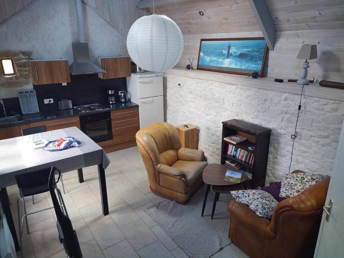 Location de vacances pour 3 personnes, avec jardin, animaux acceptés dans Plage De Kervenni Plouguerneau - 4