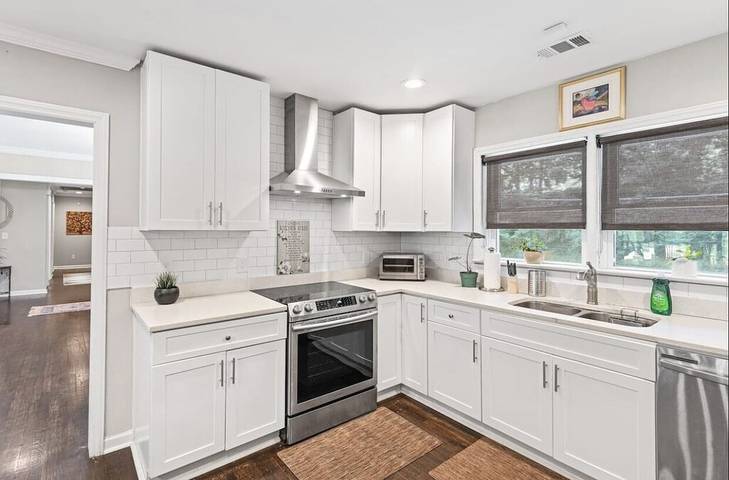 Vacation rental for 10 people, with yard in Fulton County