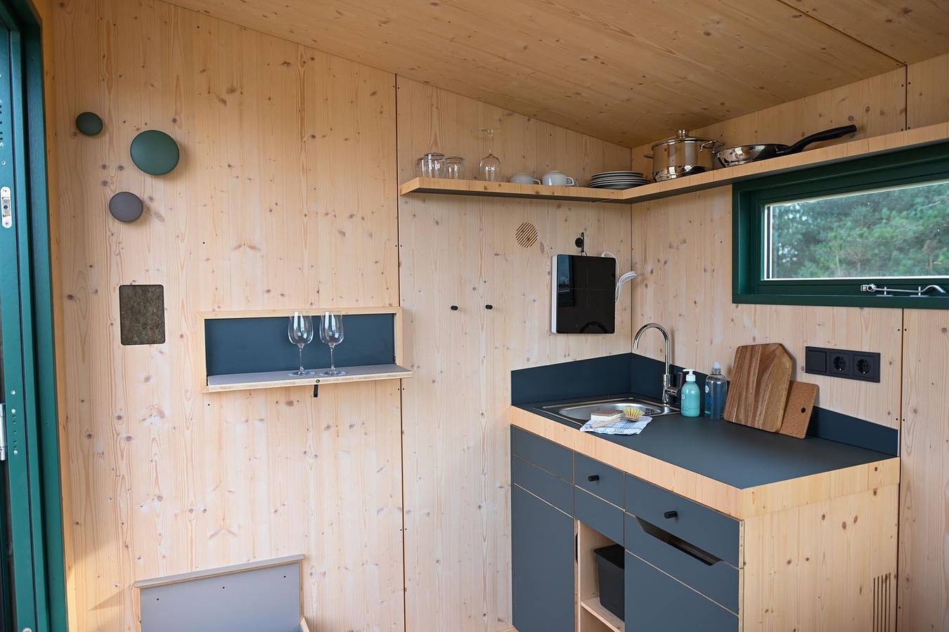 Nachhaltiges Sleep Space 1 von Green Tiny Houses auf Amrum an der Nordsee in Wittdün, Amrum