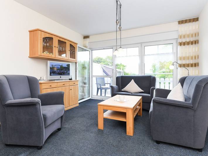 Ferienwohnung für 3 Personen, mit Balkon in Holtgast - 4