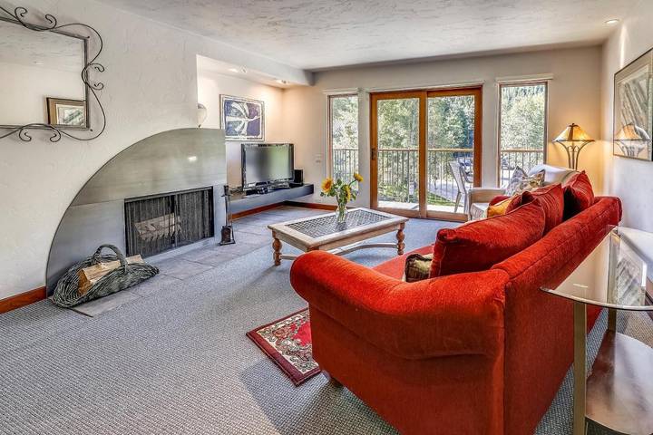 Ferienhaus für 6 Personen, mit Terrasse und Ausblick in Aspen