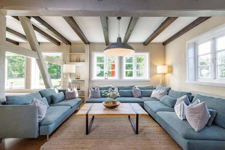 Ferienhaus für 16 Personen, mit Balkon und Terrasse sowie Garten und Sauna in Gartow