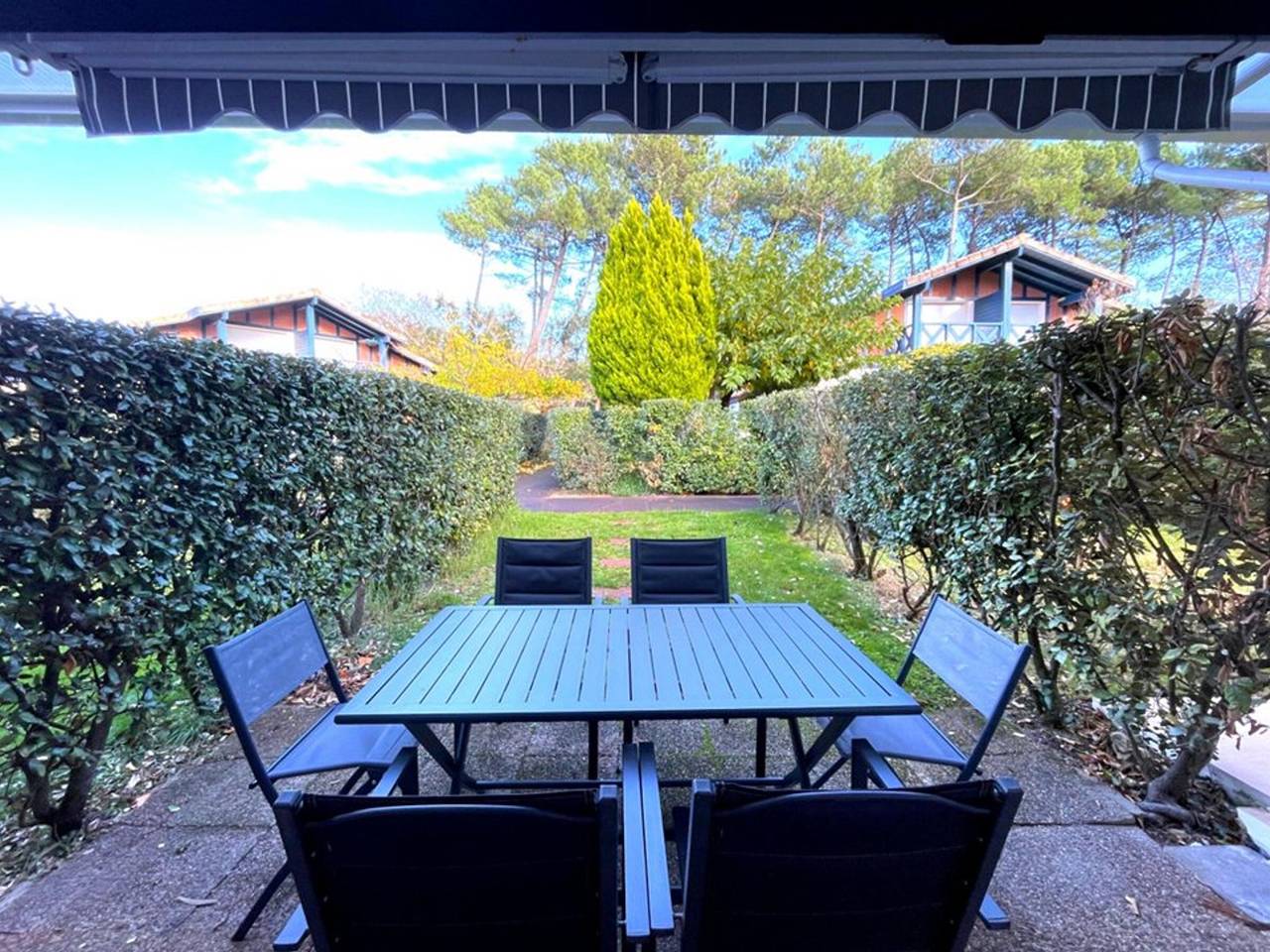 Appartement entier, Appartement T2 mezzanine avec terrasse et animaux acceptés in Soustons, Côte d’Argent