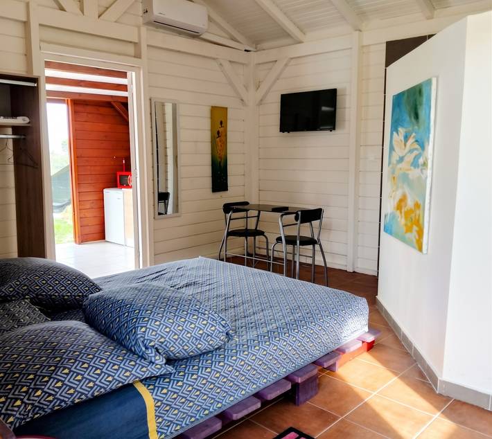 Estudio entero, Estudio con piscina cerca de Capesterre — 30 m² in Capesterre-de-Marie-Galante, Guadalupe