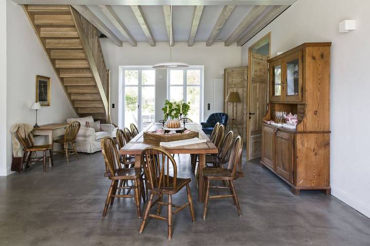 Ferienhaus für 14 Personen, mit Terrasse und Garten sowie Sauna und Ausblick in Pommerby - 3