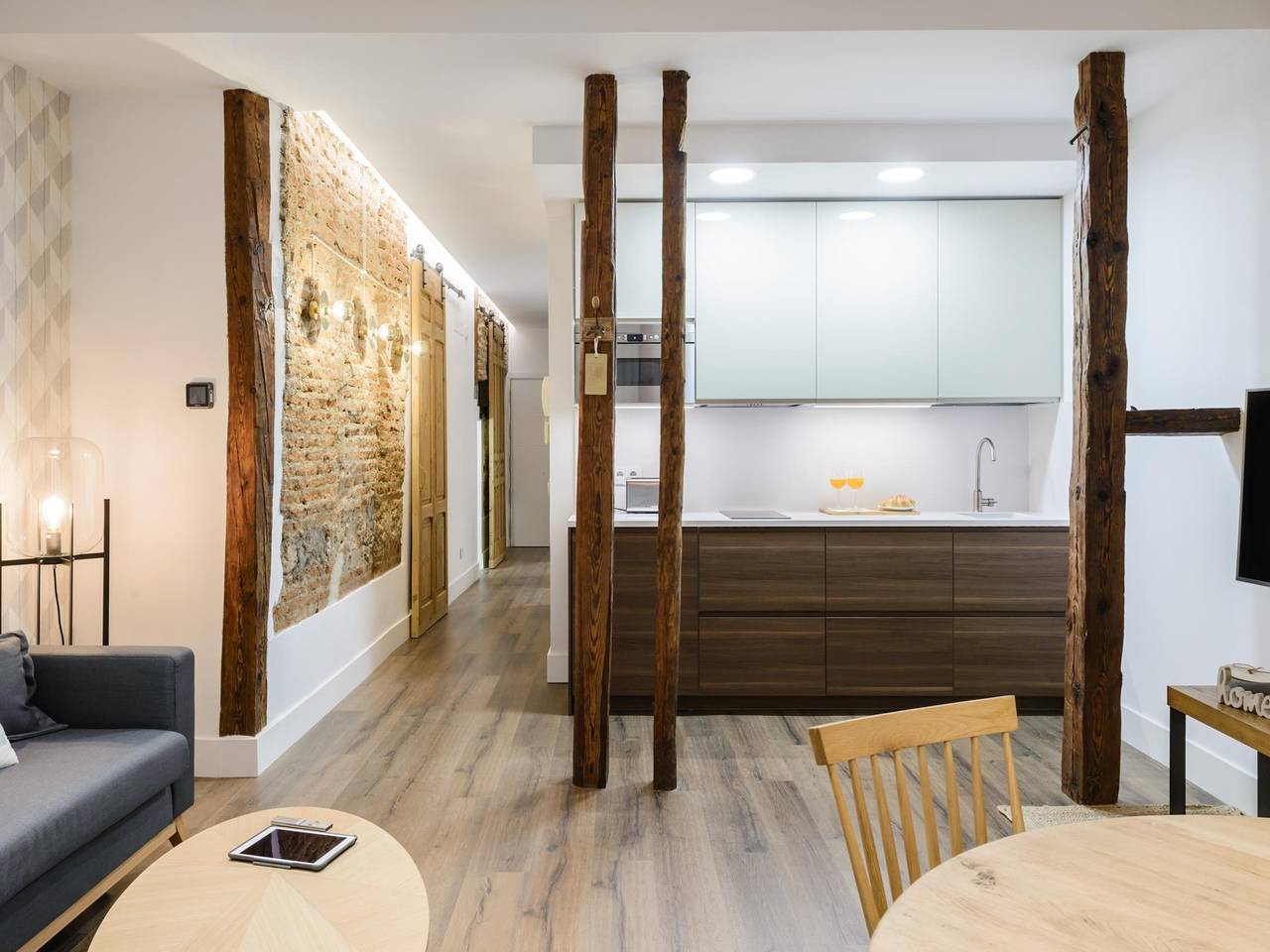 Vacation Apartment for 6 Guests in Centro (Madrid), Madrid