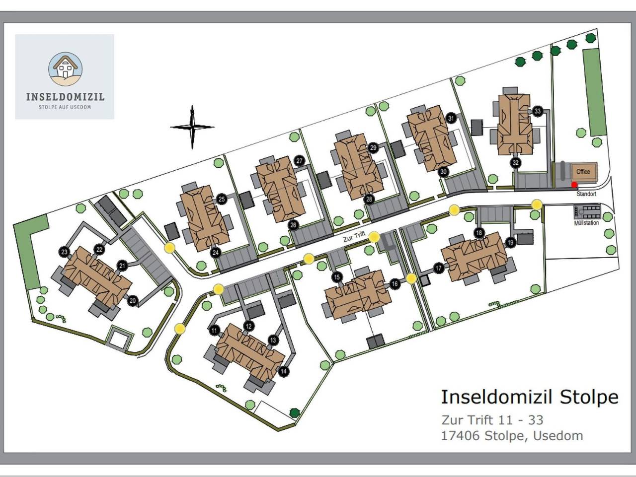 Ganze Ferienwohnung, Inseldomizil Stolpe - Urlaub unter Reet auf Usedom - Apartment mit Terrasse - Johannes Brahms 19 in Stolpe auf Usedom, Usedom