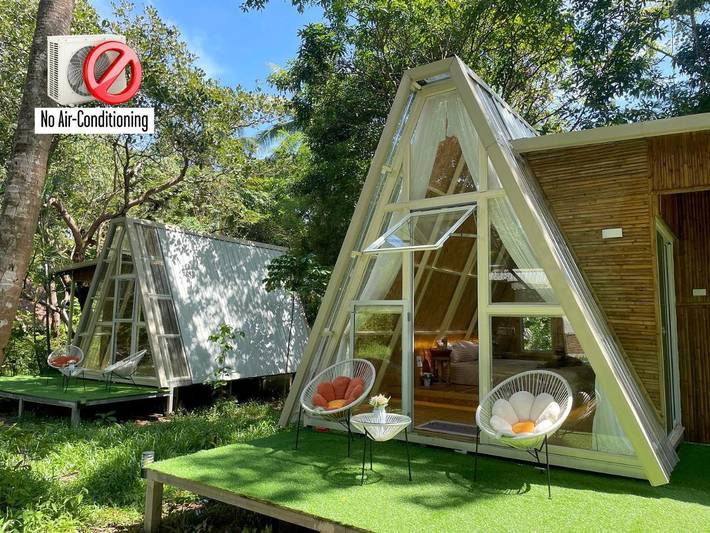 Cottage pour 3 personnes, avec vue ainsi que terrasse et jardin