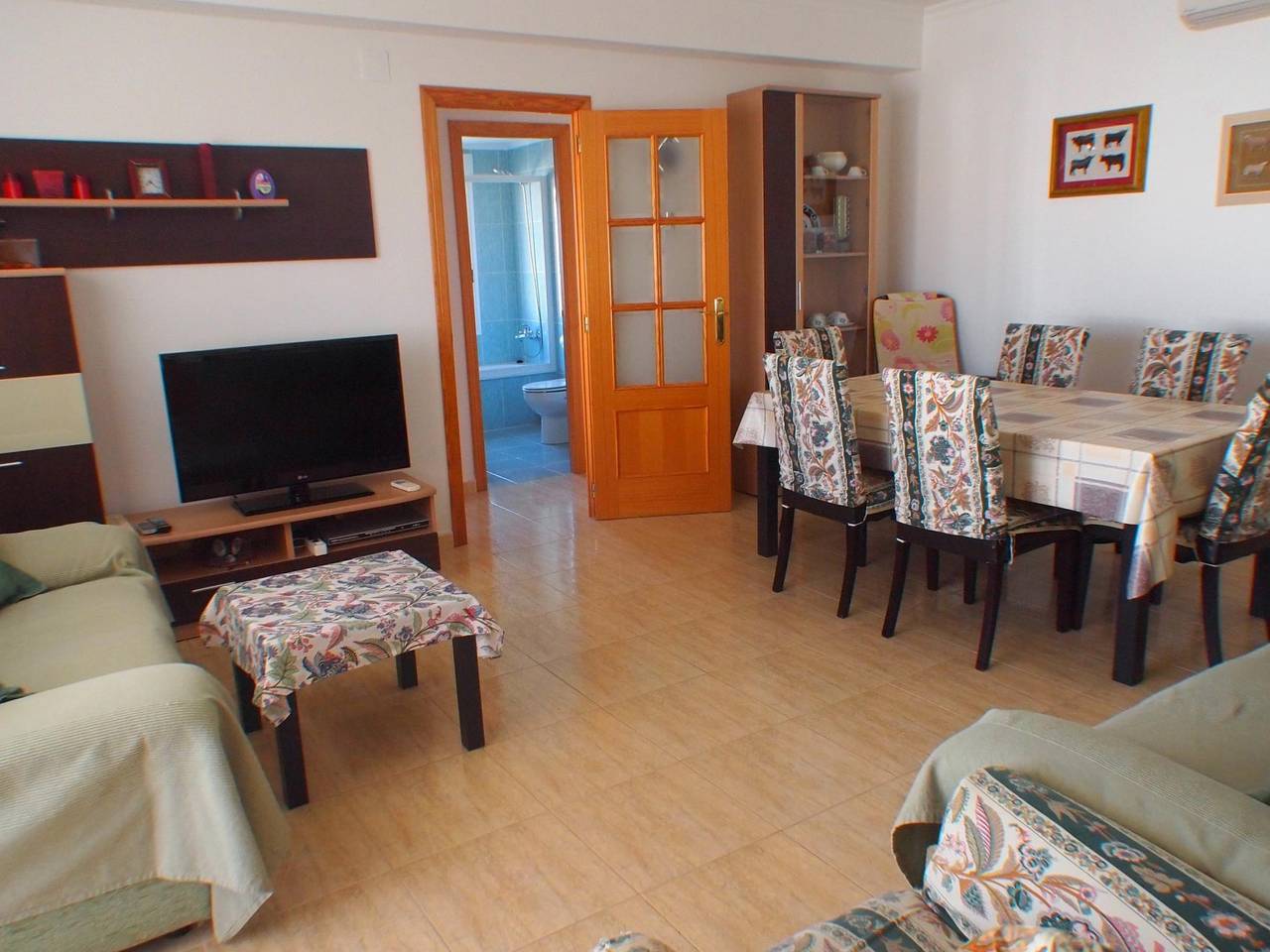 Apartamento vacacional entero, Los Ángeles, 3 dormitorios para 6 personas con piscina y tenis. Denia. in Dénia, Costa Blanca
