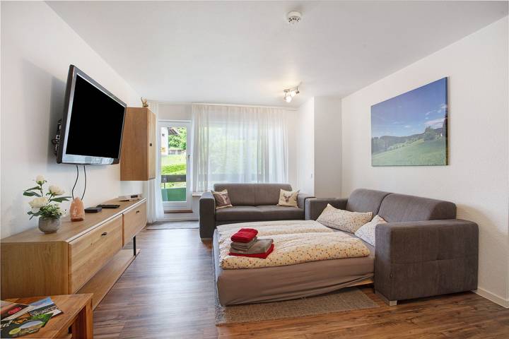 Ganze Wohnung, Ferienwohnung 'Schwarzwaldidyll' mit Gemeinschaftsgarten, Balkon und Wi-Fi in Todtmoos-Mättle, Todtmoos