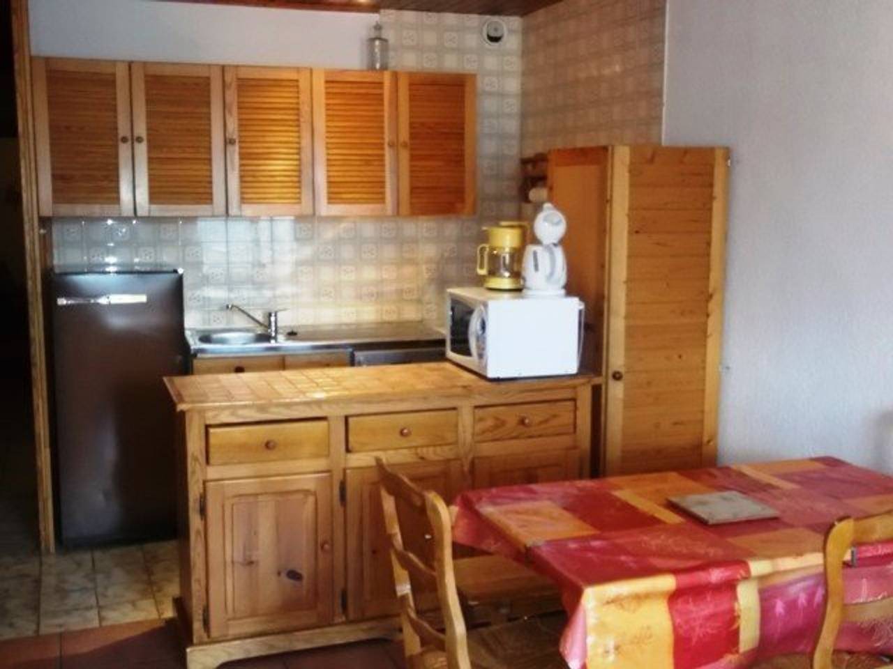Entire apartment, Bright and Cozy Studio for 6, Heart of Orcières Merlette – Close to Ski Slopes and Sports Center in Orcières, Écrins National Park