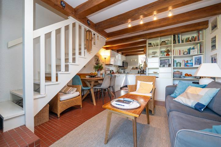Maison de vacances pour 3 personnes, avec Jardin en Bretagne