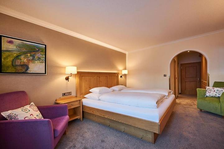 Maison d’hôte pour 2 personnes, avec terrasse ainsi que vue et sauna à Lech - 3