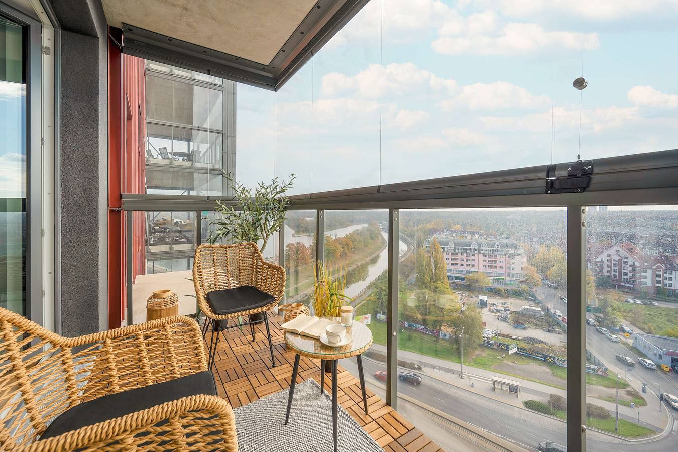 Entire apartment, Browary Wroclawskie 248  Apartment with a View in Wrocław, Lower Silesia
