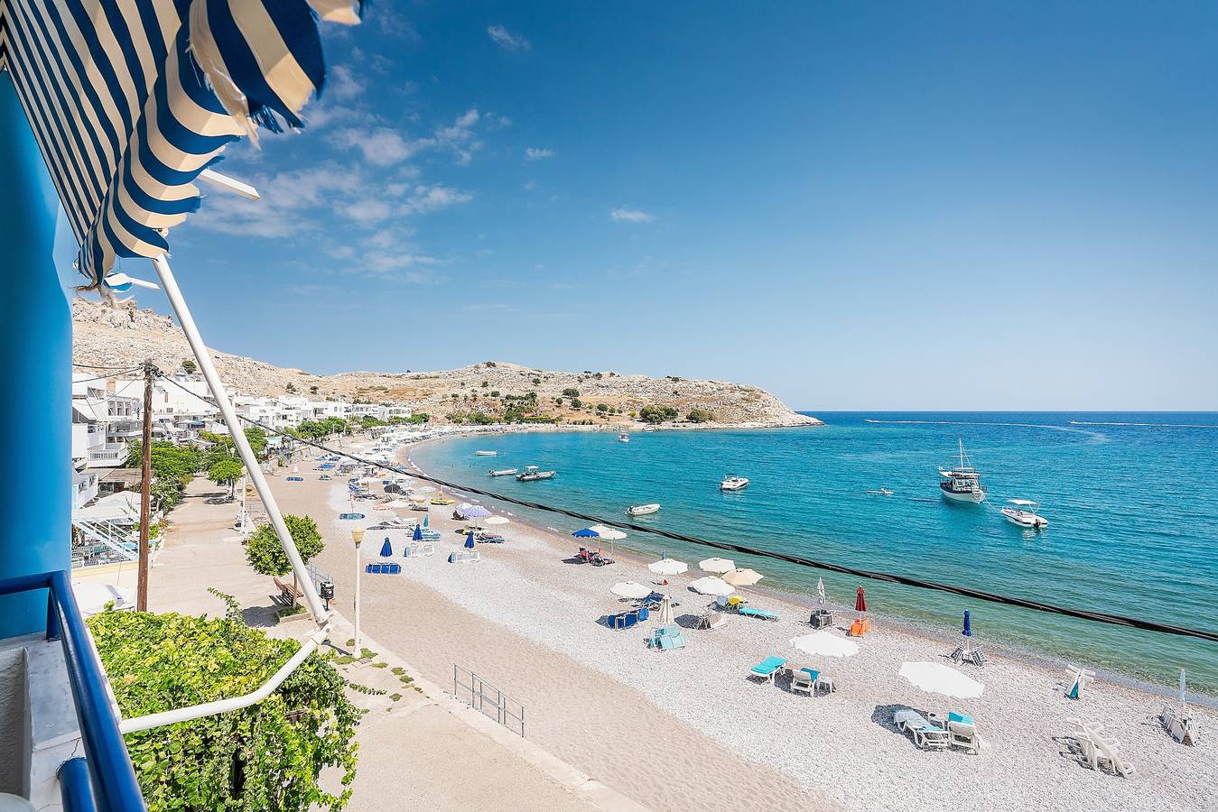 Hel leilighet, Dorothy's Seaview Apartment with Sea View and Wi-Fi in Charaki, Rhodos