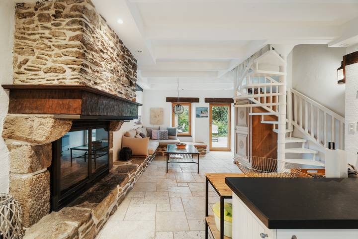 Ferienhaus für 6 Personen, mit Seeblick und Garten, mit Haustier