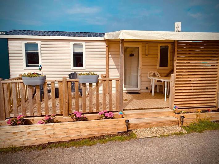 Camping pour 6 personnes, avec Terrasse et Vue