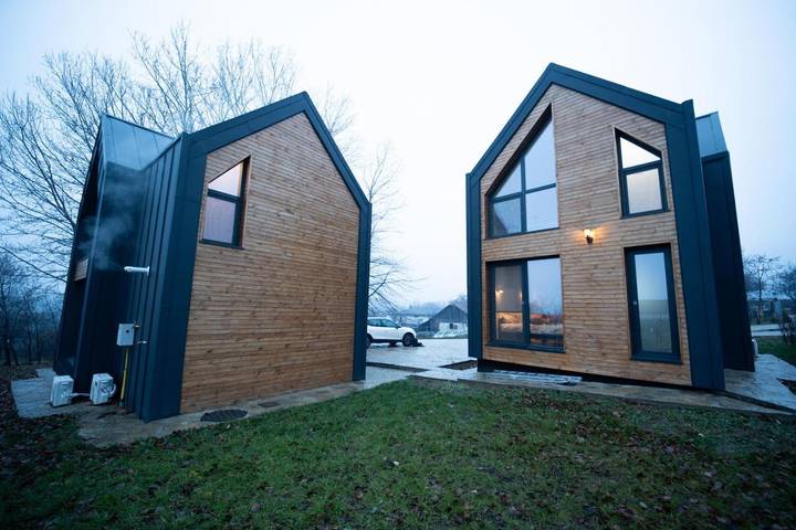 Villa pour 6 personnes, avec Balcon et Terrasse ainsi que Jardin et Vue en Roumanie