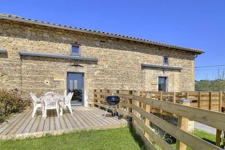 Maison de vacances pour 4 personnes, avec jardin