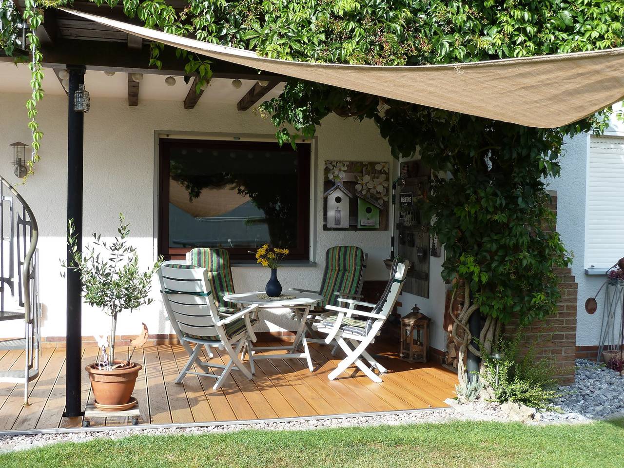 Ganze Wohnung, Ferienwohnung "Casa Graf" mit privater Terrasse, privatem Garten und Wlan in Bad Emstal, Hessisches Bergland