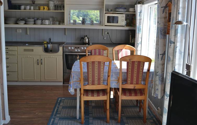 Maison de vacances pour 6 personnes avec terrasse in Lyngdal