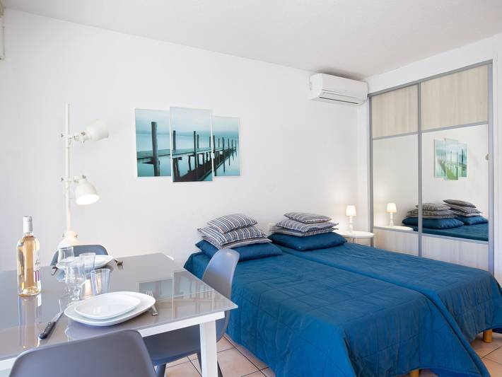 Gîte pour 2 personnes, avec balcon dans Plage Veillat Saint Raphael - 4