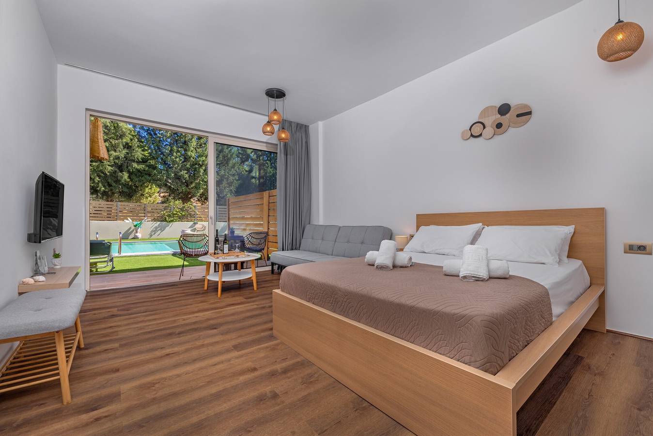 Appartement 'Mb Luxury Suites Charaki No 5' met privézwembad, draadloos internet en airconditioning, foto 6