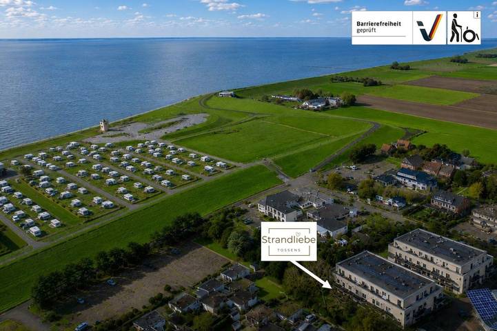 Ferienwohnung für 4 Personen, mit Terrasse und Garten sowie Sauna und Ausblick in Wesermarsch