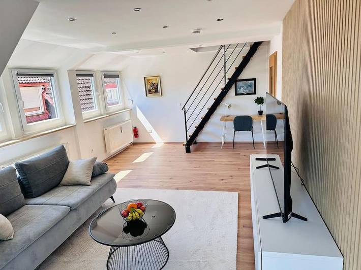 Apartament wakacyjny dla 6 osób, z widok i balkon, Dla rodziny w Augsburg