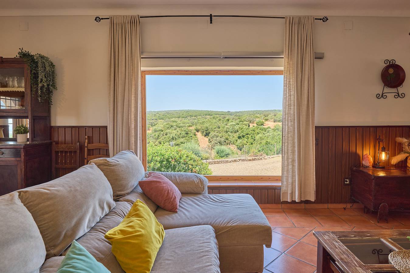 Maison de campagne "El Mirador" avec vue sur la montagne, Wi-Fi et climatisation in Hornachuelos, Sierra de Hornachuelos