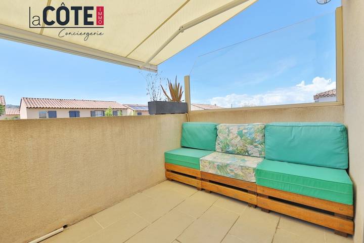 Apartamento entero, "Le Nossa" in Châteauneuf-les-Martigues, Costa mediterránea (Francia)