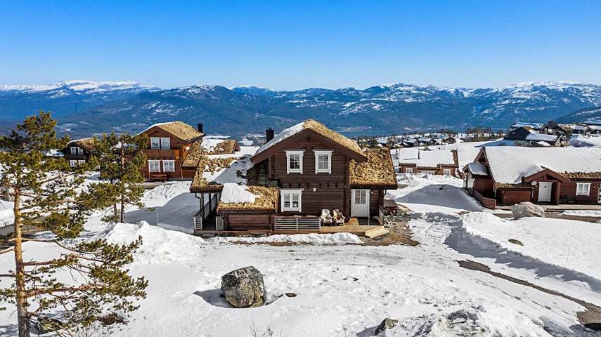 Ferienhaus für 6 Personen, mit Garten und Ausblick sowie Sauna und Seeblick, mit Haustier - 1
